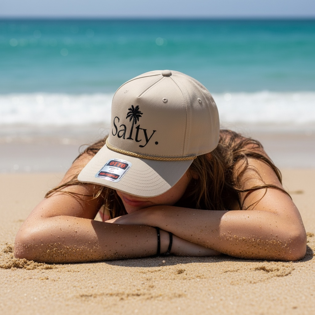 Salty Rope Hat - Khaki