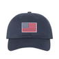 American Flag Dad Hat - Navy