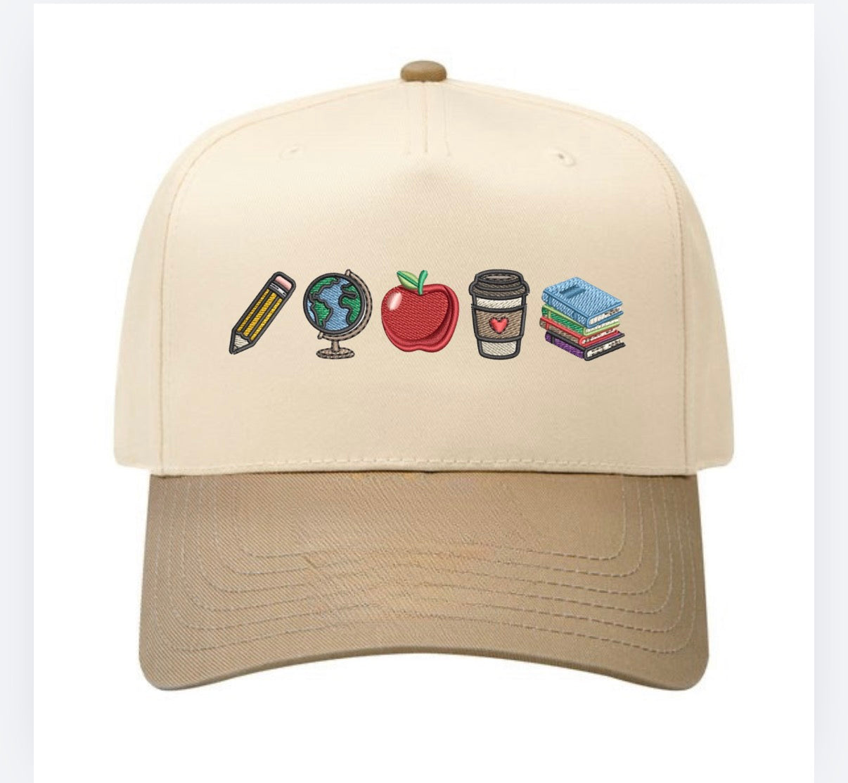 The Teacher Icons Hat - Natural/Tan