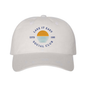 Lake It Easy Social Club Dad Hat - White