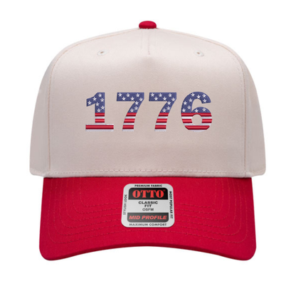 1776 America 250 Hat **Limited Edition - Natural/Red