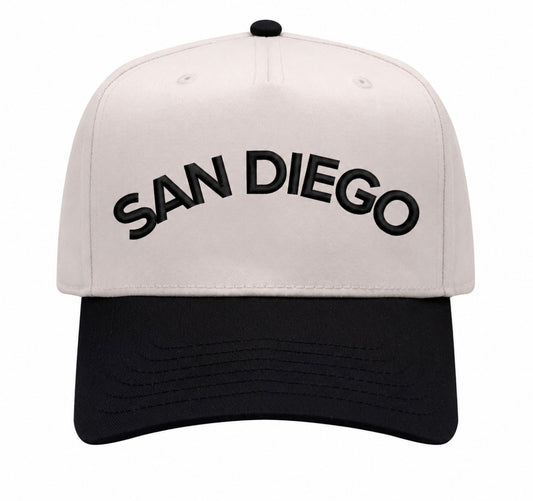 San Diego Hat - Natural/Black