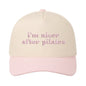 Im Nicer After Pilates Hat - Natural/Baby Pink