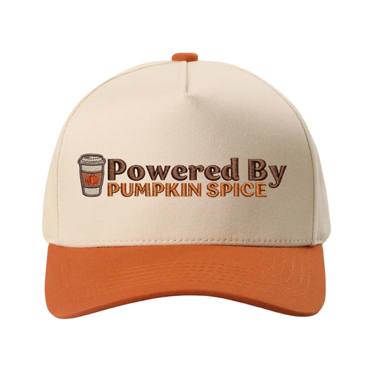 Powered by PSL Hat-Natural/Burnt Orange