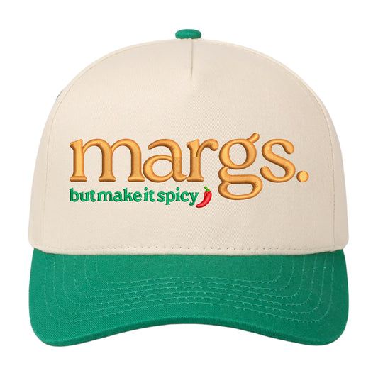 Spicy Margs Hat - Natural/Green