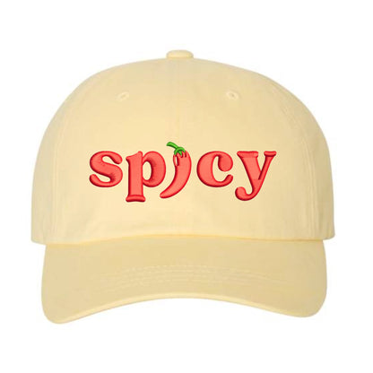 Spicy Dad Hat - Butter Yellow