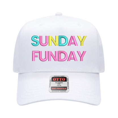 SUNDAY Funday Hat - White