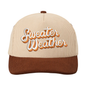 Sweater Weather Corduroy Hat - Natural/Brown