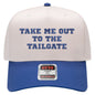 Take Me Out To The Tailgate Hat - Natural/Royal